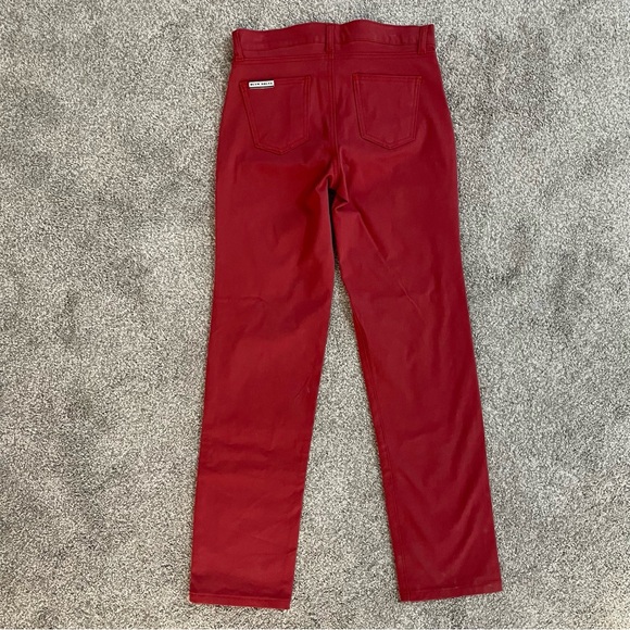 Blue Delta Jeans Men’s Size 30 x 30 Red Denim Mid-Rise Jeans Made In USA - Picture 11 of 14